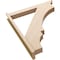 Ekena Millwork 5 1/2-in W x 36-in D x 42-in H Balboa Trad Rough Cedar Woodgrain TimberThane Outlooker, Primed Tan OUTUR055X36X42BOA04RCPR - alternate 6